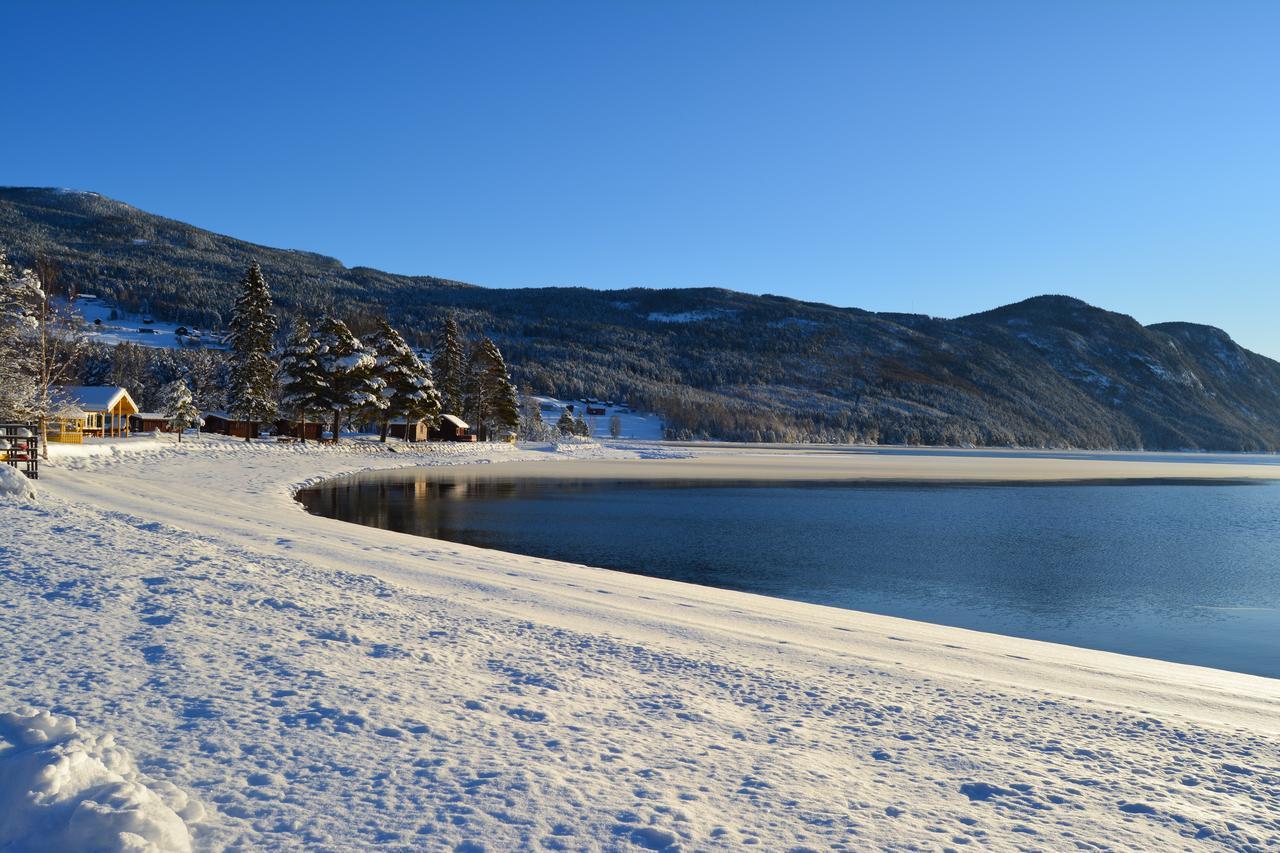 Sandviken Camping Austbygdi Exteriér fotografie
